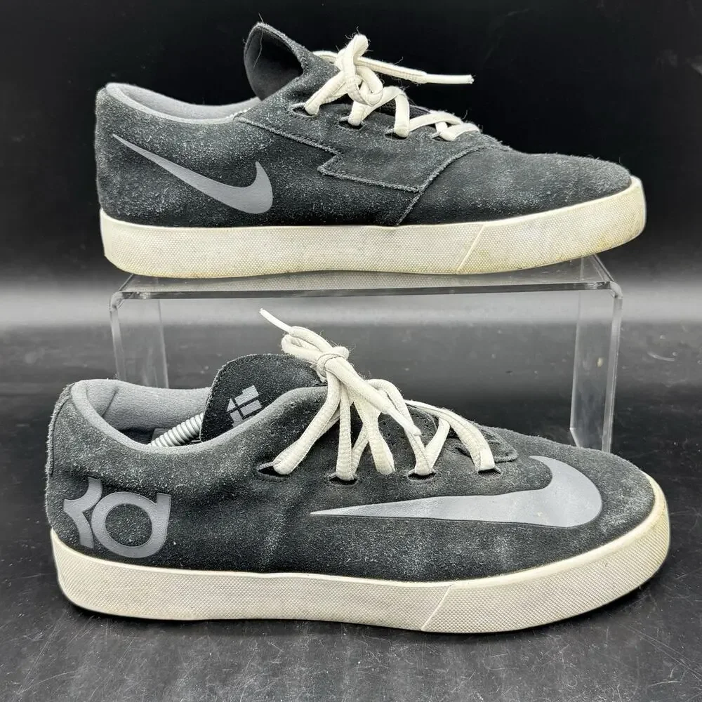 Nike KD Vulc (GS) Shoes Black 642085-001 Youth Size 6.5Y Womens 8